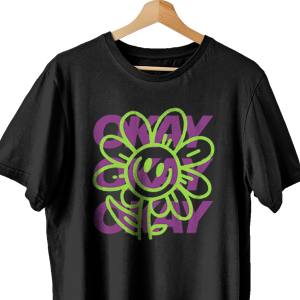 Camisa de Algodão Tecido 100% Algodão  4/0 Impressão em DTF têxtil   