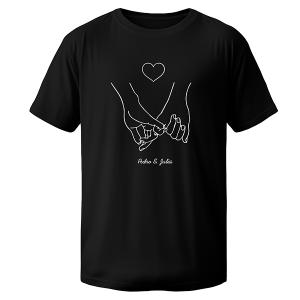 Camisa de Algodão Tecido 100% Algodão  4/0 Impressão em DTF têxtil   