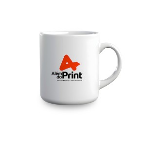 Caneca Branca Personalizada Porcelana 325ml Sublimação   