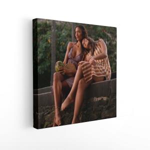 Quadros Canvas Borda Infinita Tecido Canvas Polycotton 280g esticado em chassi  Impressão HP Látex Alta Resolução   Suporte no verso para fixação