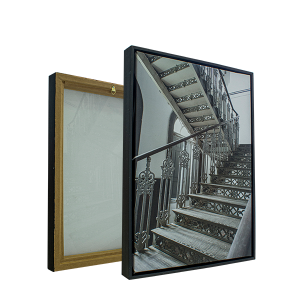 Quadros Canvas com Moldura Tecido Canvas Polycotton 280g esticado em chassi com moldura  Impressão HP Látex Alta Resolução   Suporte no verso para fixação